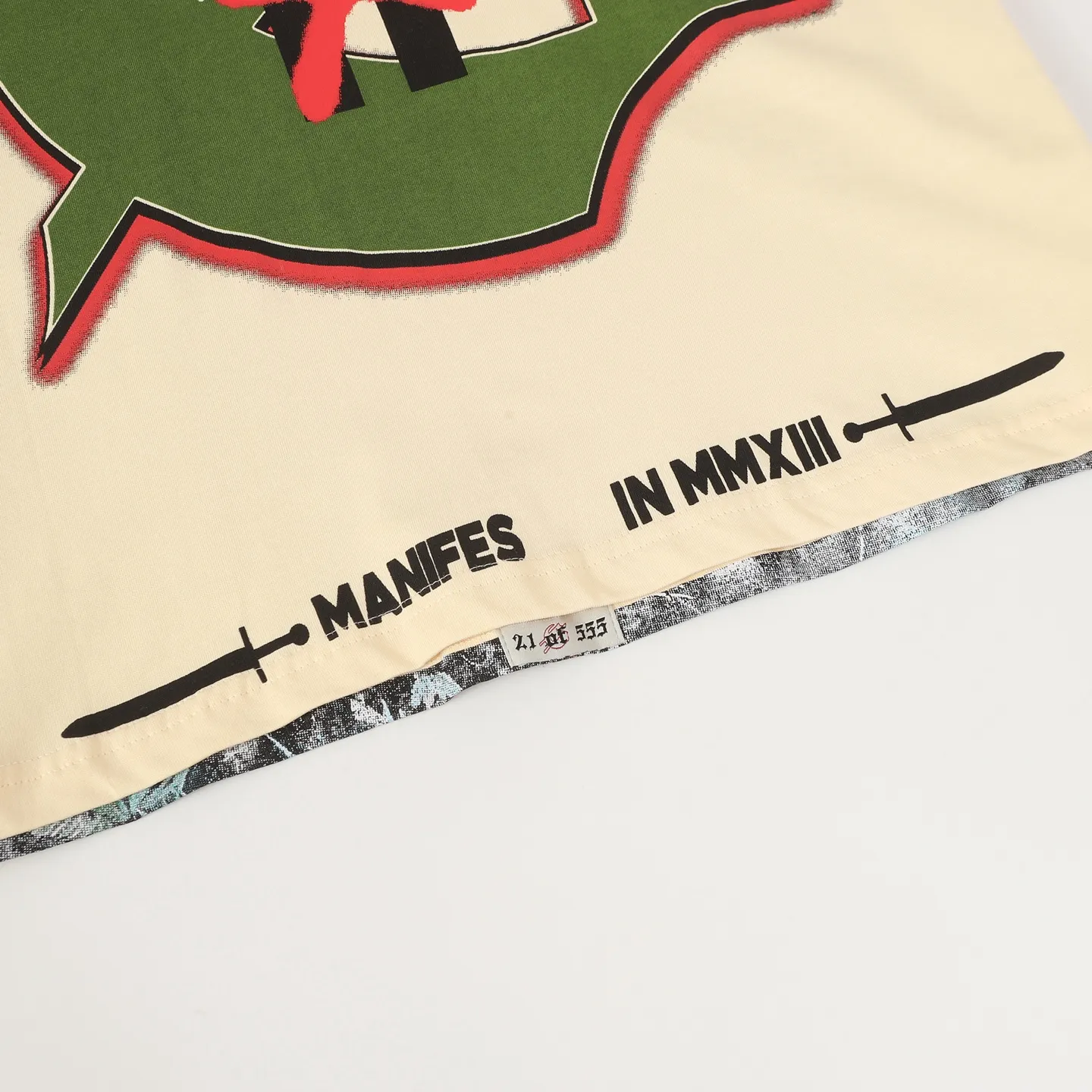 5111#apricot I P106 Godspeed cross-border American rock and roll street washed retro style short-sleeved T (craft printing) fabric (fabric) 32 counts combed double yarn 240 grams weight code number (size): S-M-L-XL color (colour): apricot