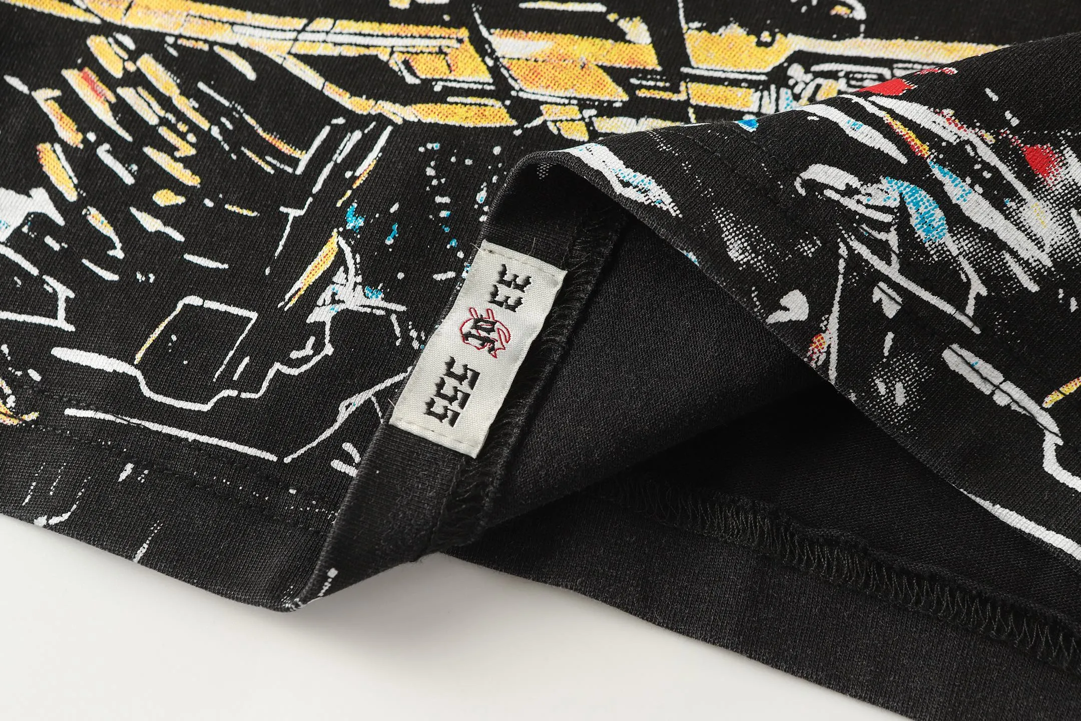 6101# Washed black | P116 High-definition printing. Soft touch Godspeed cross-border American rock and roll street washed retro style short-sleeved T (craft printing) Fabric (fabric): 32 counts combed double yarn 250 grams weight Size (size): S-M-L-XL Color (colour): Washed black