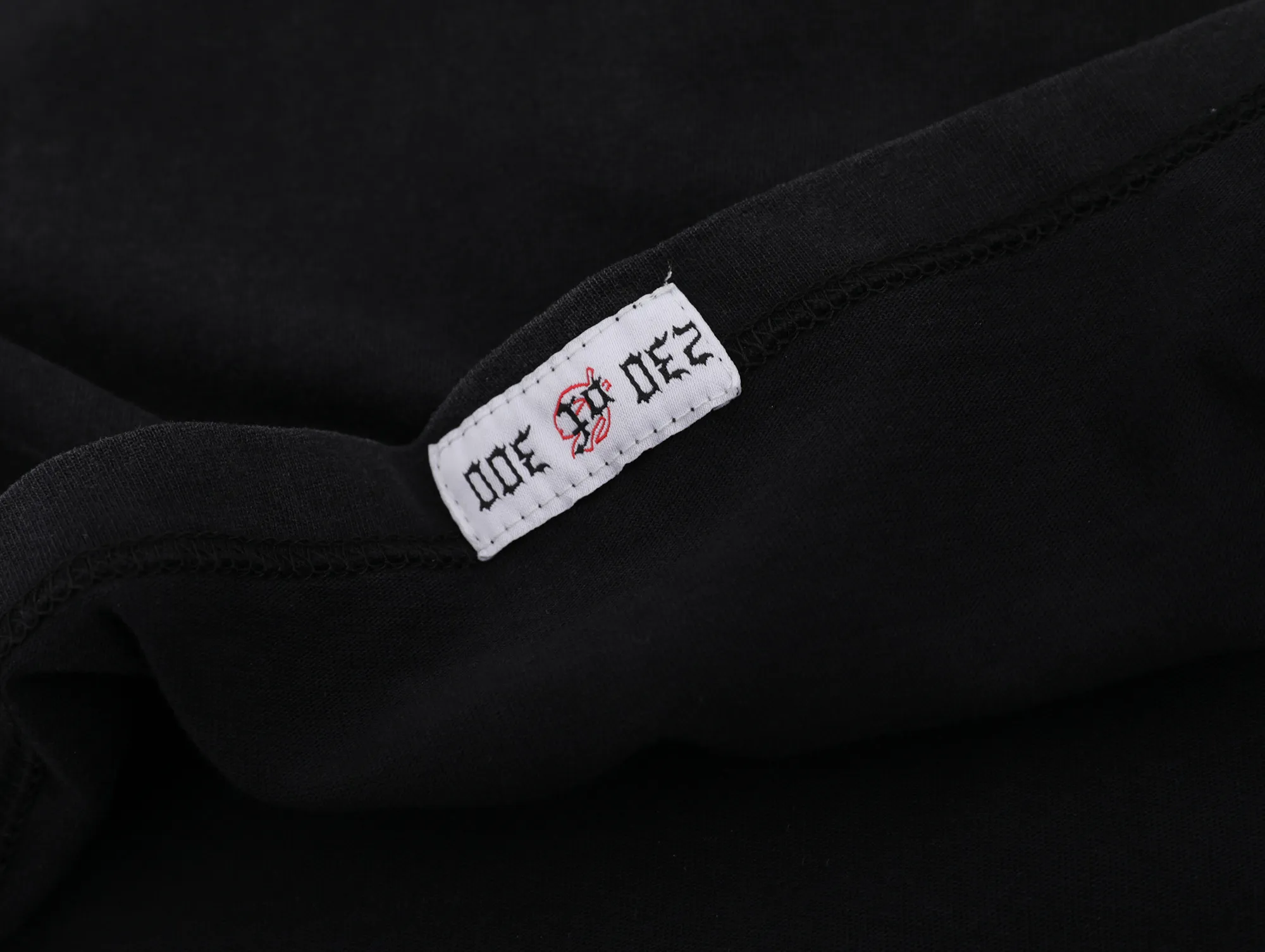 G805# P124 Godspeed short-sleeved T-shirt color: Black, Bone (beige) size: S M L XL