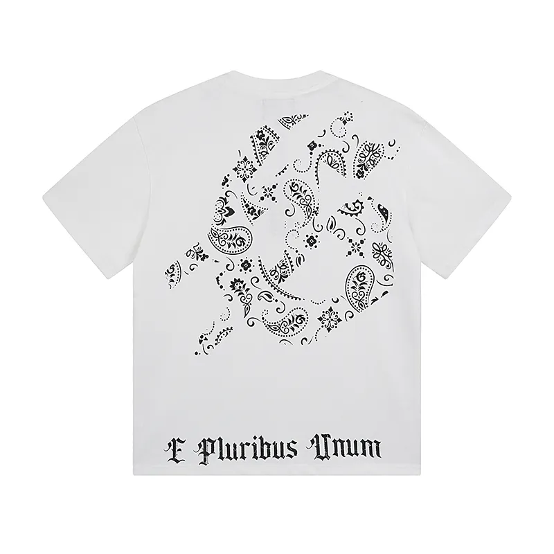3007# P110 Real shot Godspeed American fashion rock street retro loose printed cotton short sleeves Fabric: 240g 32 count fine cotton double yarn pure cotton Color: off-white Size: S M L XL