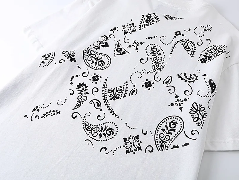 3007# P110 Real shot Godspeed American fashion rock street retro loose printed cotton short sleeves Fabric: 240g 32 count fine cotton double yarn pure cotton Color: off-white Size: S M L XL