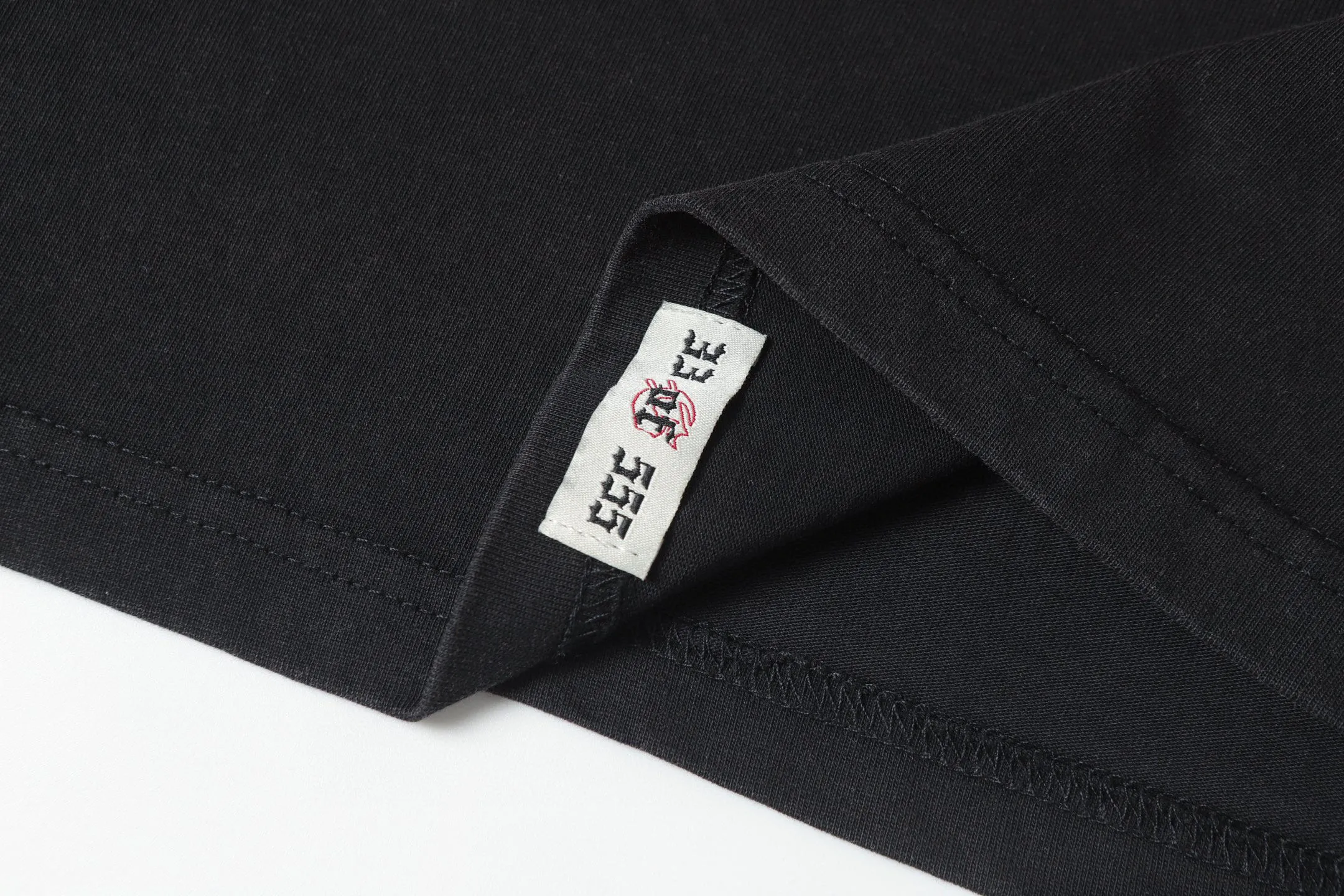 6140# washed black I P116 Godspeed cross-border American rock and roll street washed retro style short-sleeved T (craft printing) fabric (fabric): 32 count combed double yarn 250 grams weight code number (size): S-M-L-XL color (colour): washed black