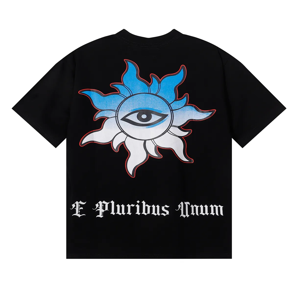 No. 7075, Mechao Godspeed supercar beach road printing high quality double yarn pure cotton casual short-sleeved T-shirt batch 110 Color: black, white, blue; Size: S M L XL
