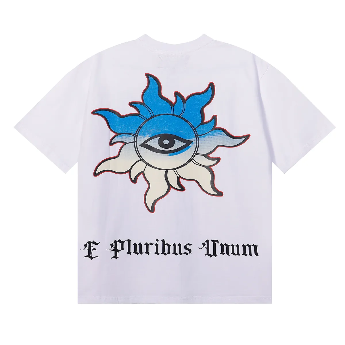No. 7075, Mechao Godspeed supercar beach road printing high quality double yarn pure cotton casual short-sleeved T-shirt batch 110 Color: black, white, blue; Size: S M L XL
