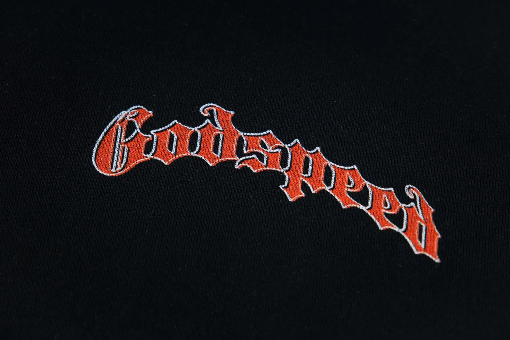 G21# GodSpeed ​​white ink direct spray sweatshirt S-XL washed black P236 apricot P226