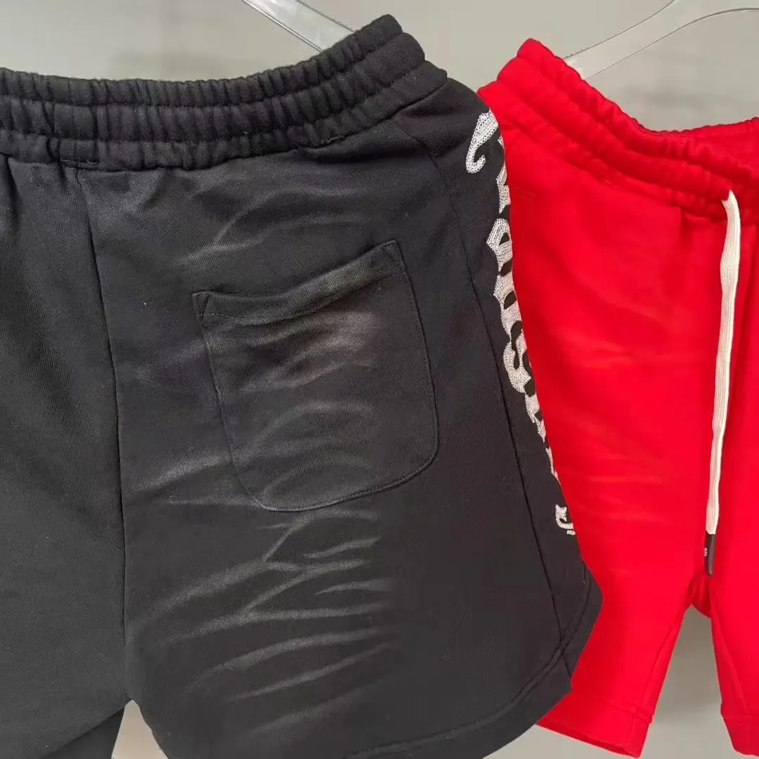 150💰G93 godspeed embroidered wave pattern shorts 380g pure cotton sweatshirt material s-xl