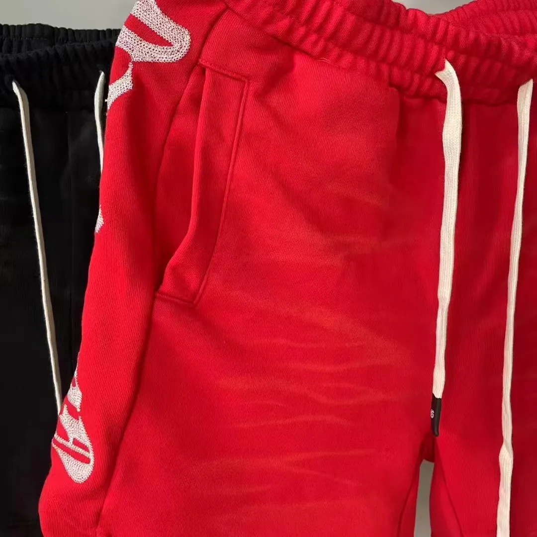 150💰G93 godspeed embroidered wave pattern shorts 380g pure cotton sweatshirt material s-xl