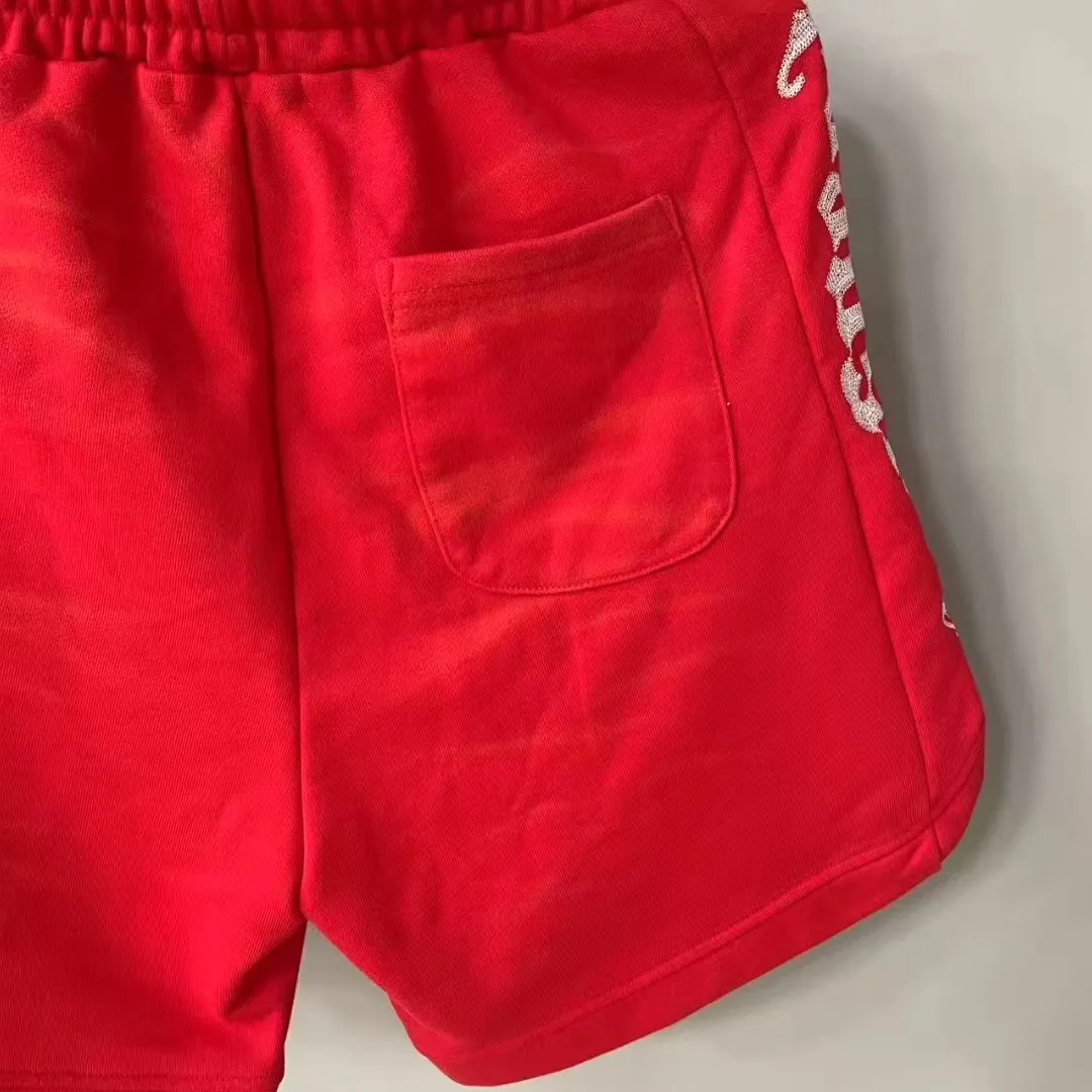 150💰G93 godspeed embroidered wave pattern shorts 380g pure cotton sweatshirt material s-xl