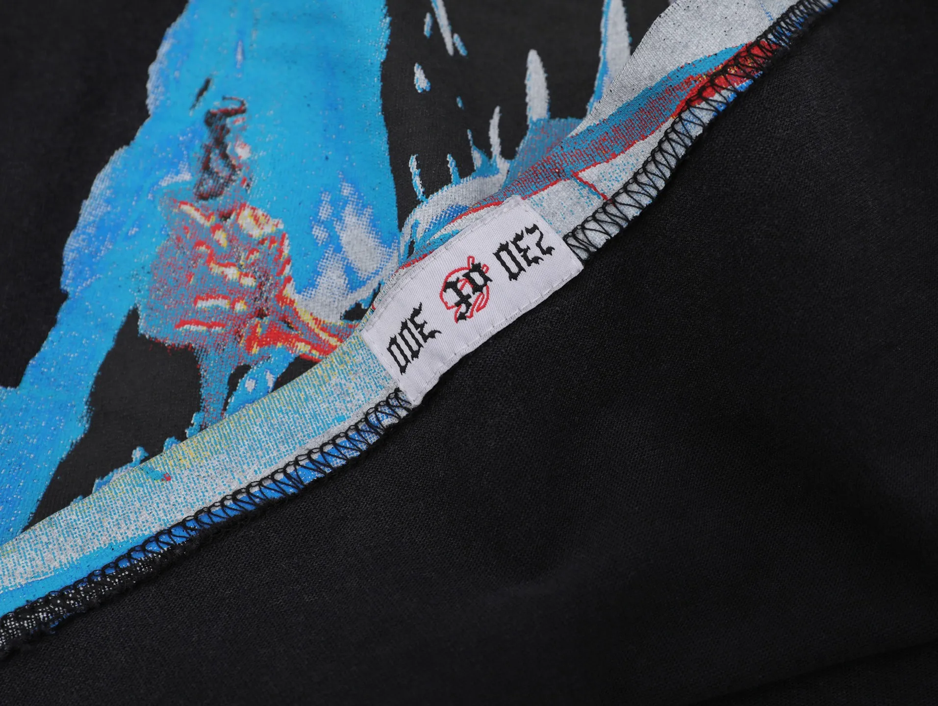 G806# P124 Godspeed short-sleeved T-shirt color: Black size: S M L XL