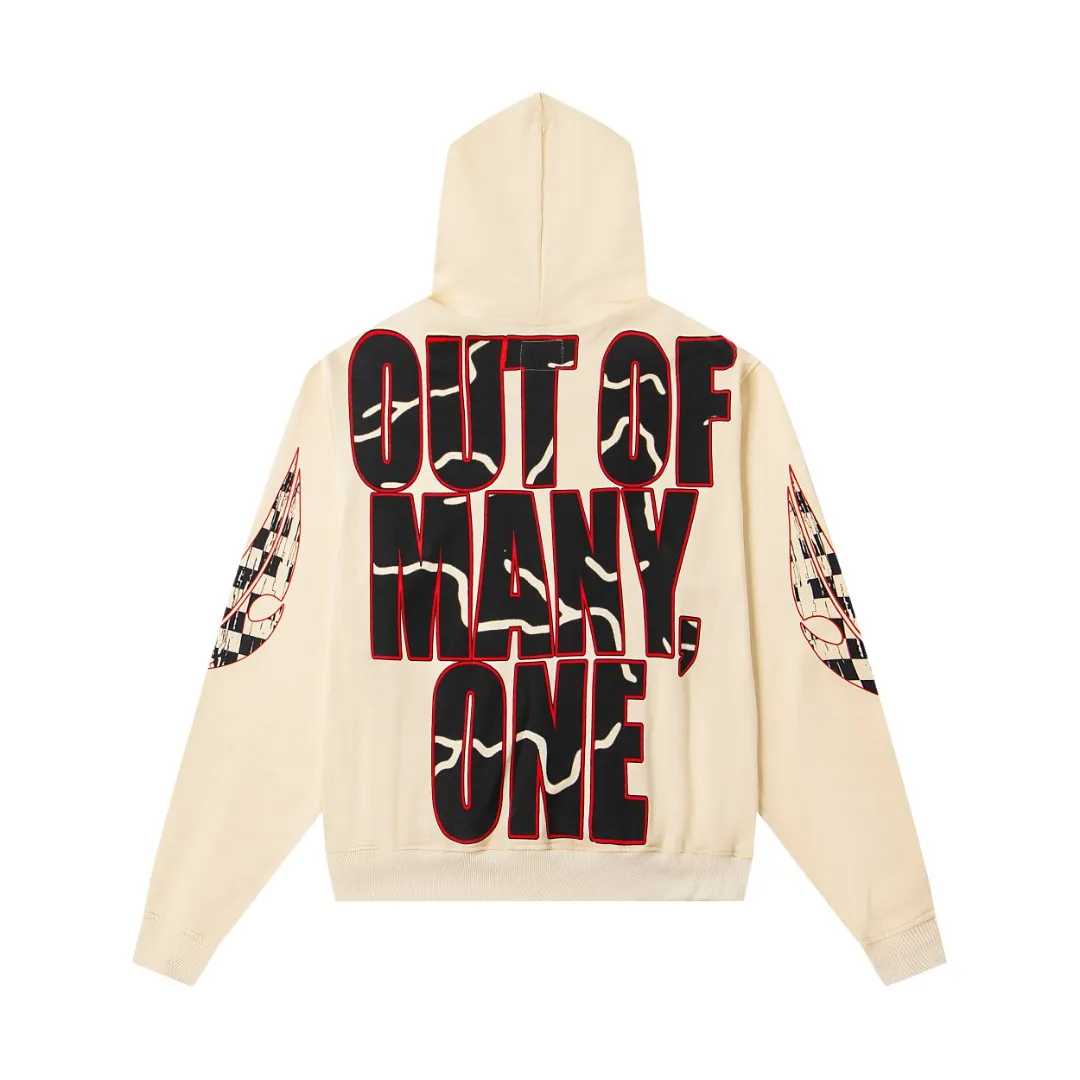 G07# GodSpeed ​​white ink direct spray sweatshirt S-XL washed black P236 apricot P226