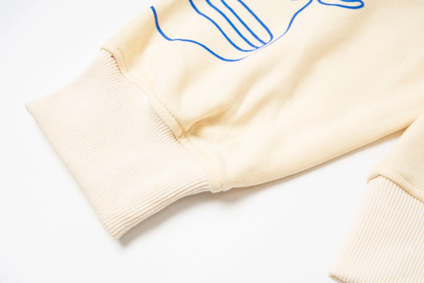G09# GodSpeed ​​white ink direct spray sweatshirt S-XL apricot P226