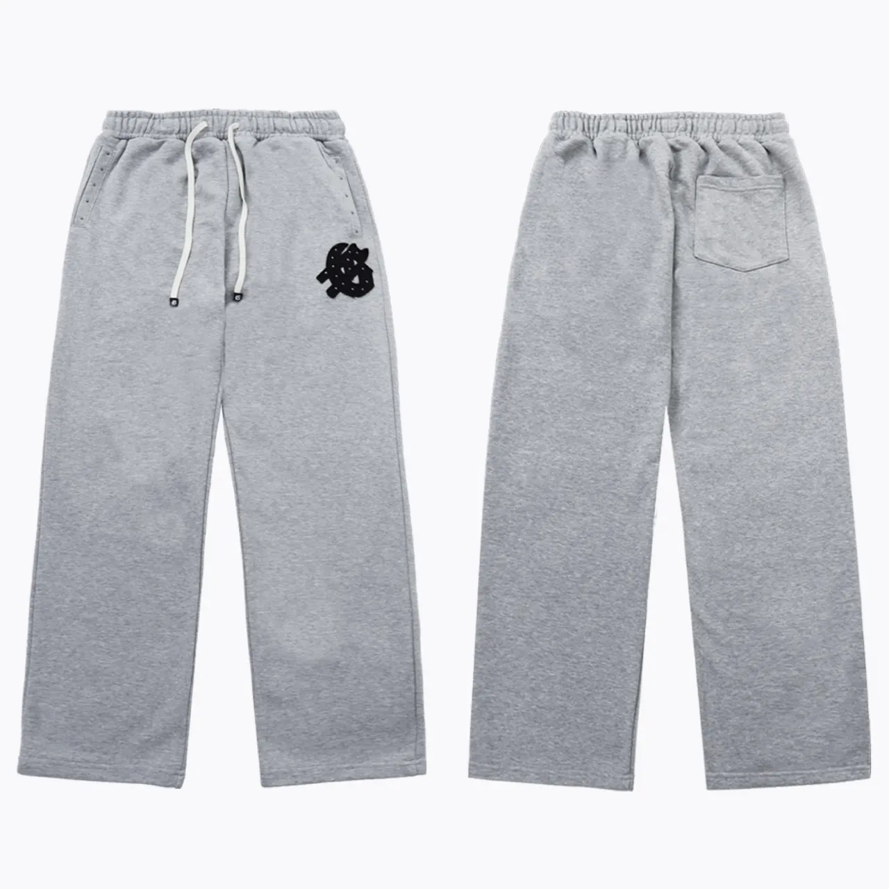 Jacket black P256 Gray P250 Trousers black 98 Gray 95 Real shot Godspeed American fashion street retro washed distressed beaded hooded cardigan sweatshirt Color: Washed black Gray Size: S M L Size: S M L XL