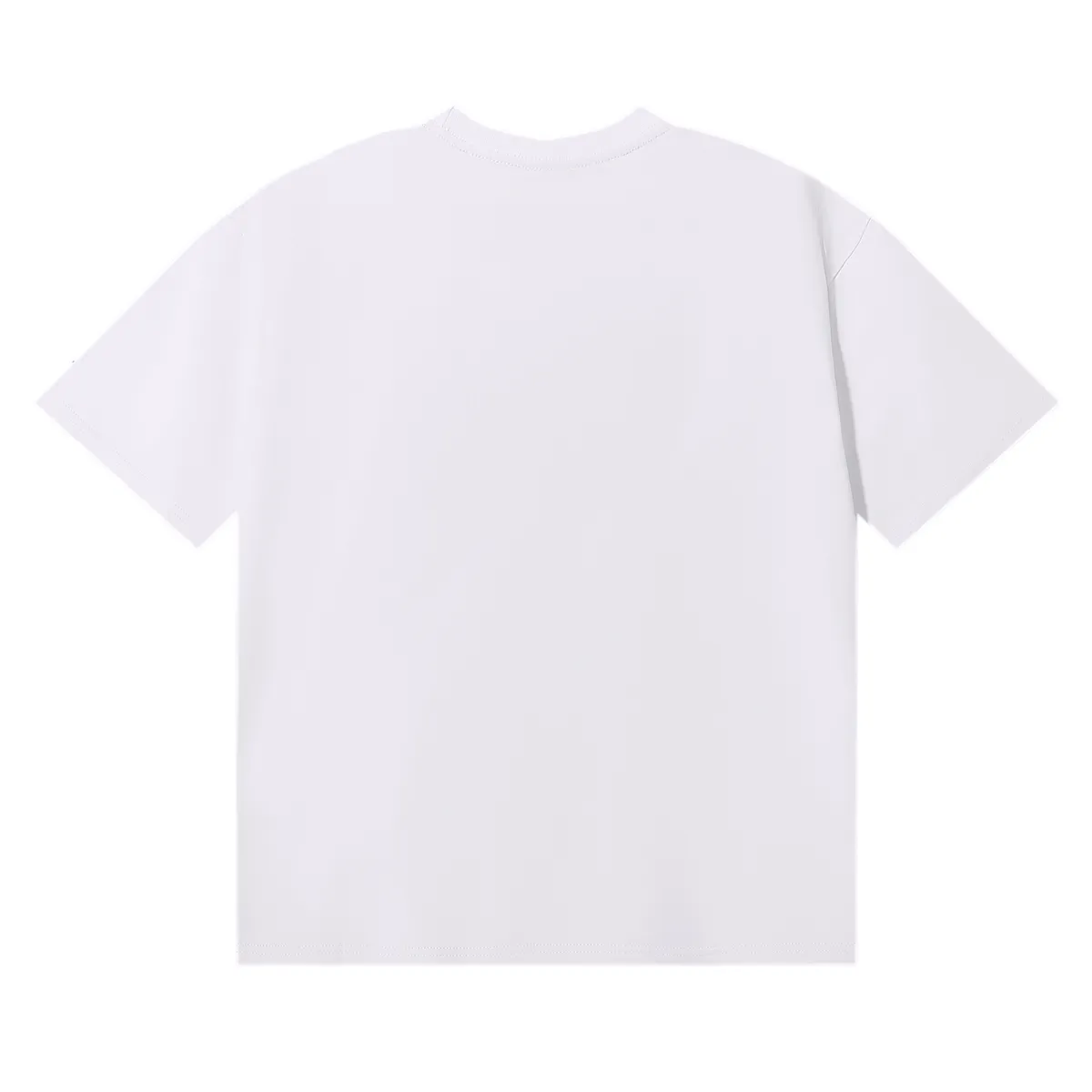 No. 7061, foreign trade beauty trend Godspeed eagle printed high quality double yarn pure cotton casual short-sleeved T-shirt batch 110 Color: black, white, blue; Size: S M L XL