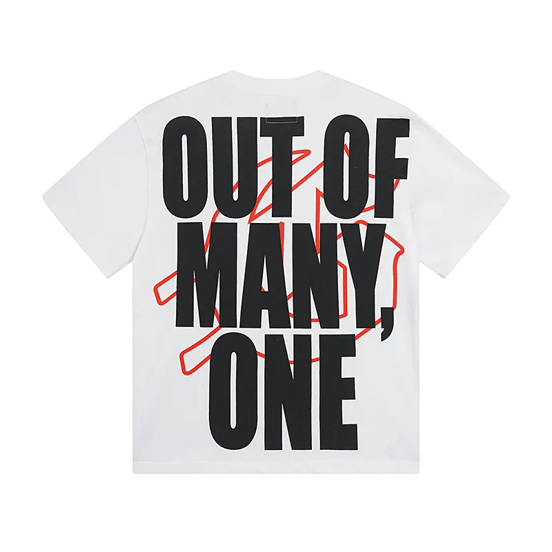 3006# P110 Real shot Godspeed American fashion rock street retro loose printed cotton short sleeves Fabric: 240g 32 count fine cotton double yarn pure cotton Color: off-white Size: S M L XL