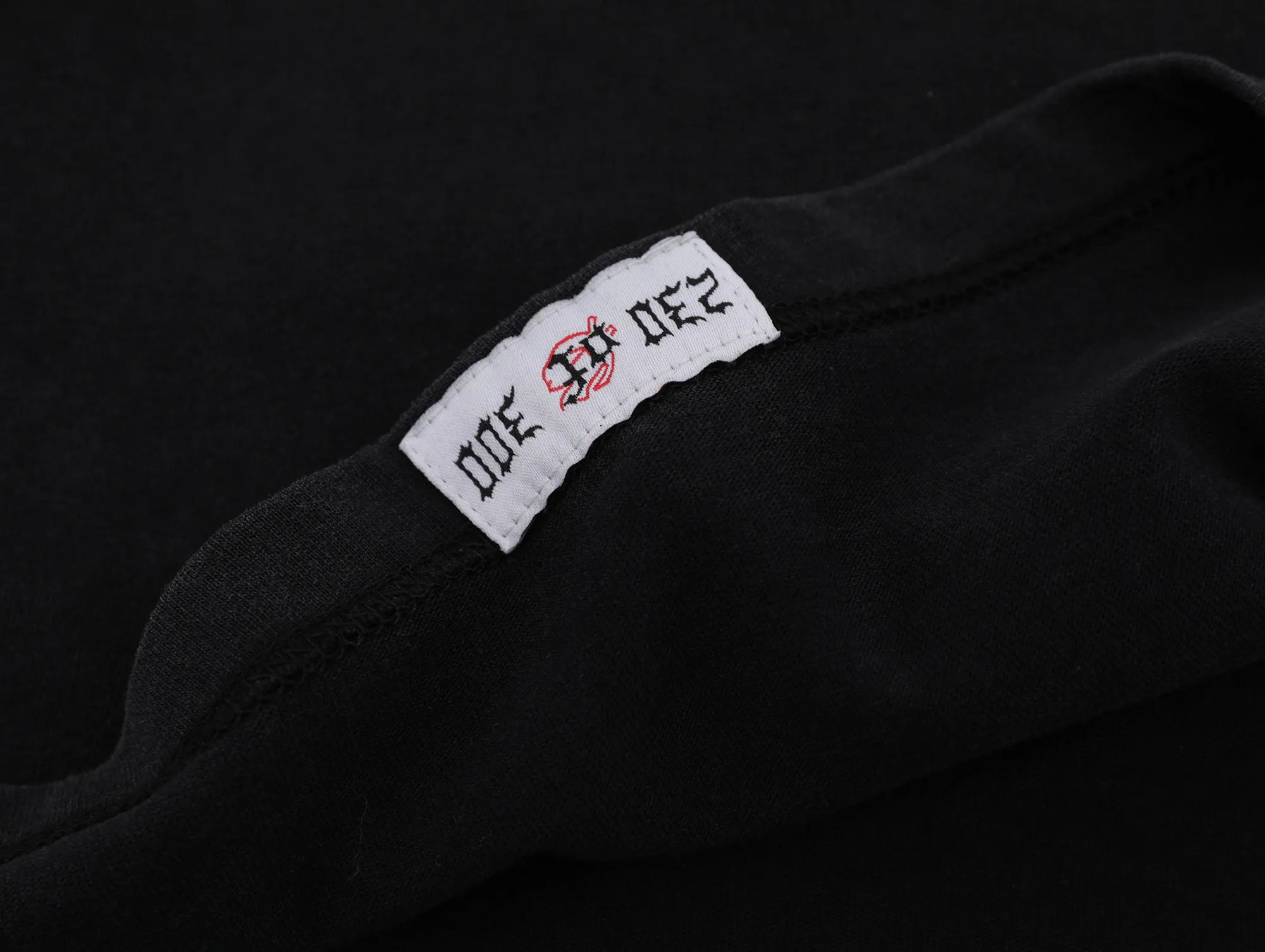 G119# P124 Godspeed short-sleeved T-shirt color: Black size: S M L XL