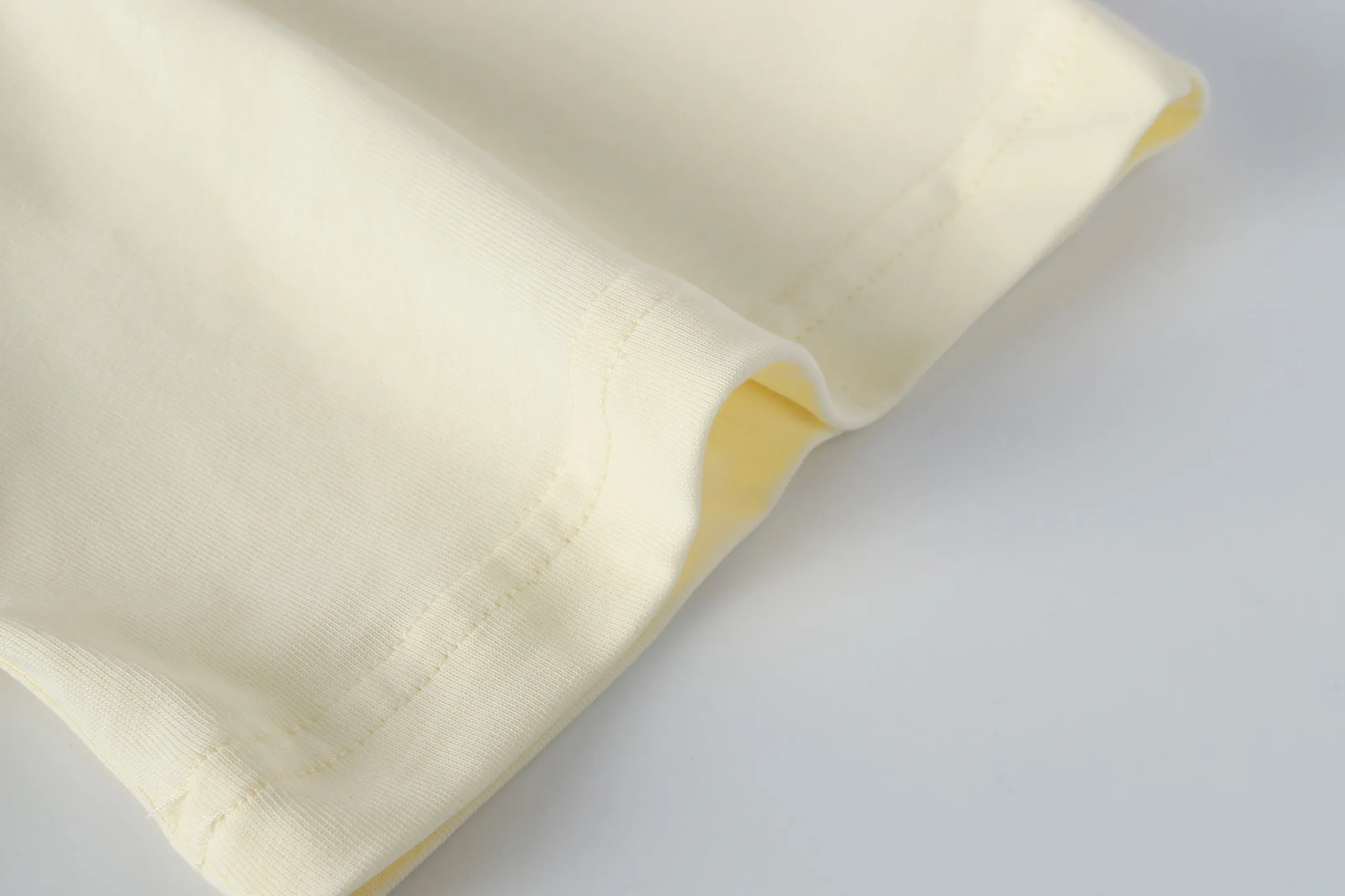 5082#apricot color |. P104 Godspeed cross-border American rock and roll street washed retro style short-sleeved T (craft printing) fabric (fabric) 32-count combed double yarn 240 grams weight code number (size): S-M-L-XL color (colour): apricot