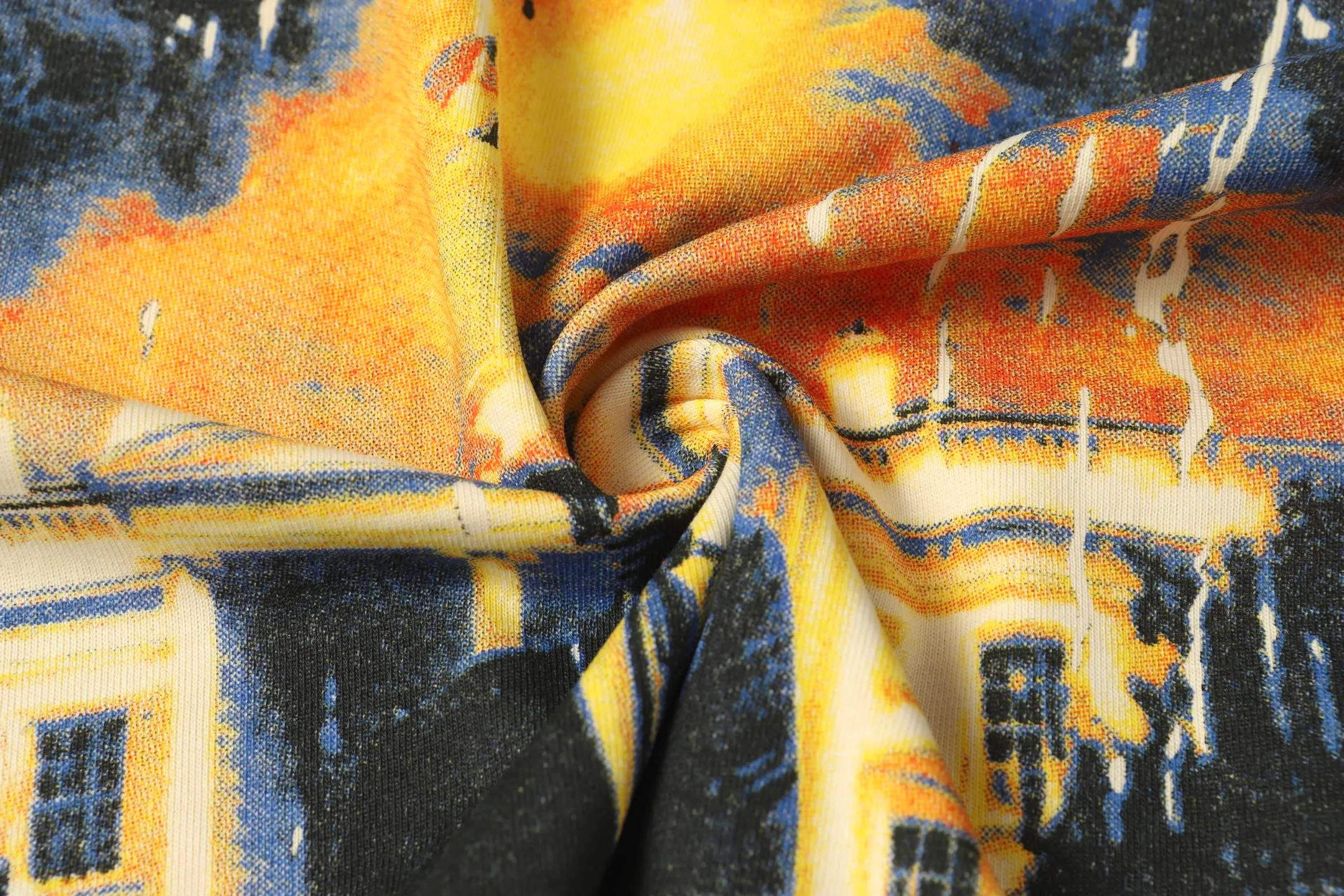 5051# White/Apricot | P104 Godspeed cross-border American rock and roll street washed retro style short-sleeved T (craft print) Fabric (fabric): 32-count combed double yarn 240 grams weight Size (size): S-M-L-XL Color (colour): white, apricot,