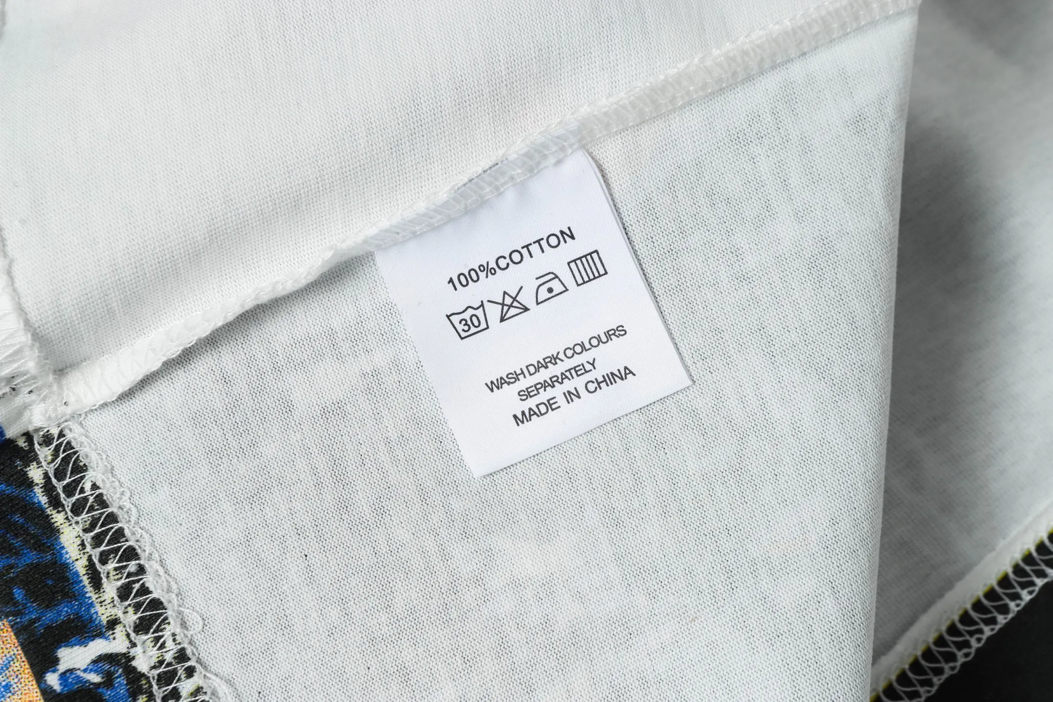 5051# White/Apricot | P104 Godspeed cross-border American rock and roll street washed retro style short-sleeved T (craft print) Fabric (fabric): 32-count combed double yarn 240 grams weight Size (size): S-M-L-XL Color (colour): white, apricot,