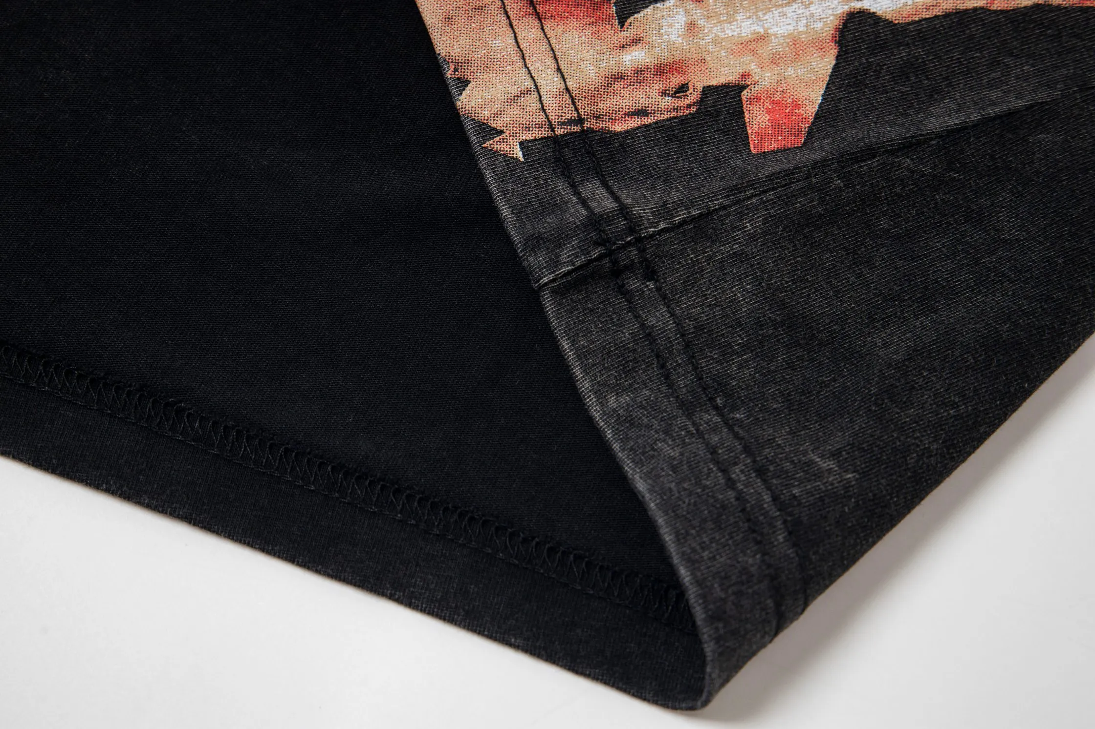 Style number G130 Washed black P156 Apricot P136 Godspeed 25SS retro washed distressed long-sleeved T-shirt Loose fit Washed black Apricot S-XL