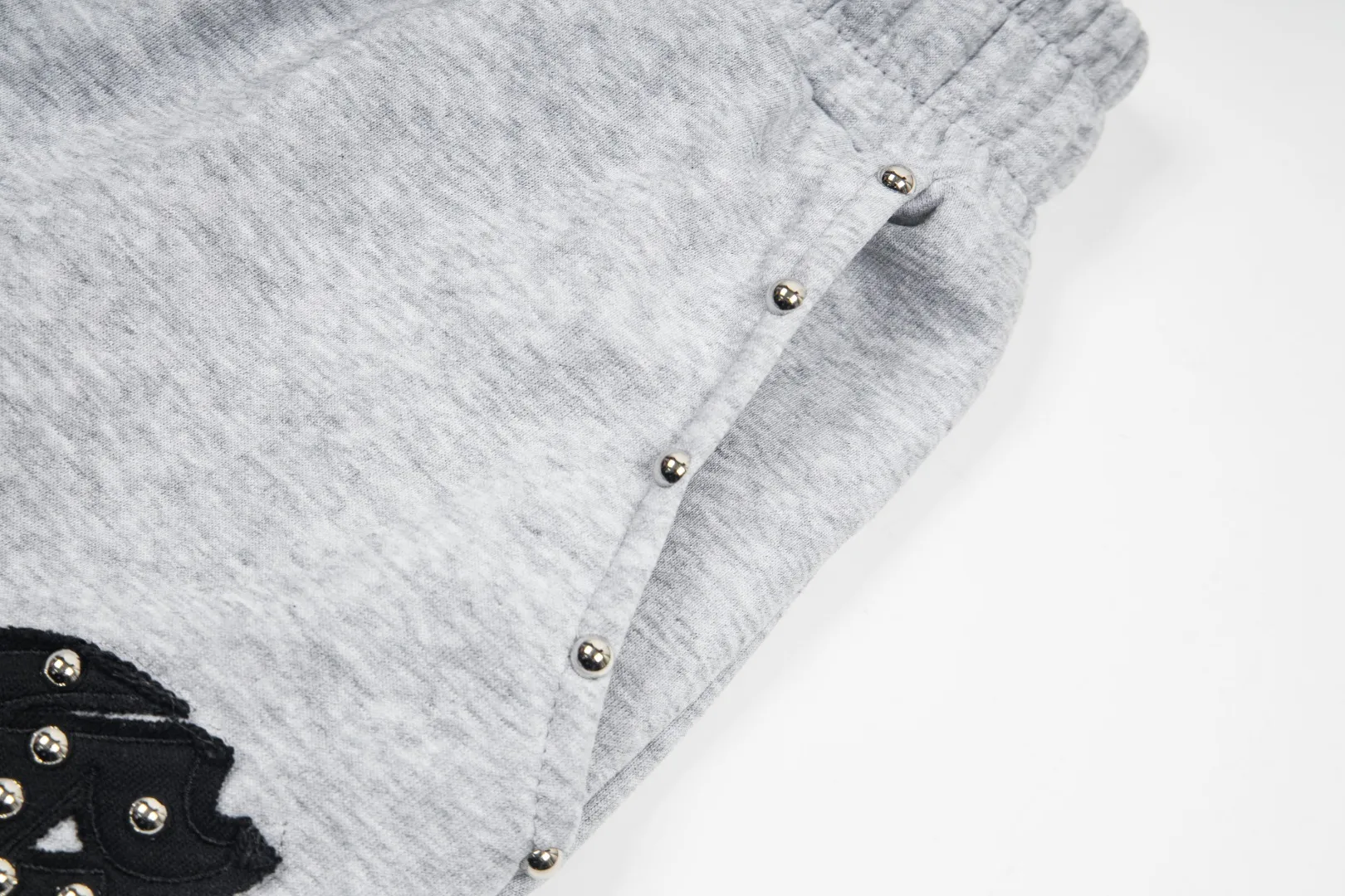 G60# GodSpeed ​​embroidered studded trousers, sizes S-XL, washed black P170, sapphire blue (washed) P170, gray P160