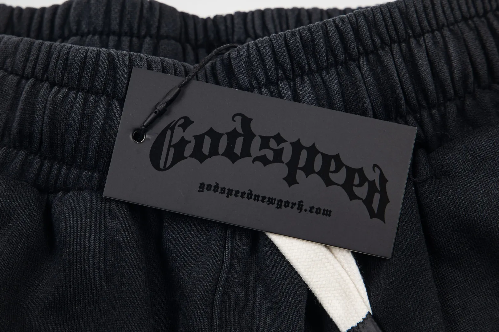 G60# GodSpeed ​​embroidered studded trousers, sizes S-XL, washed black P170, sapphire blue (washed) P170, gray P160
