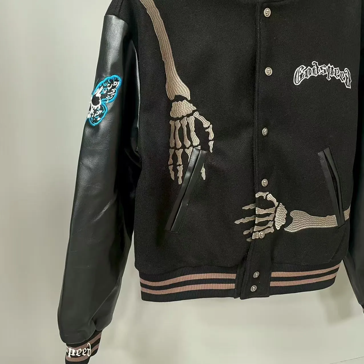 430💰G104 godspeed quilted jacket s-xl