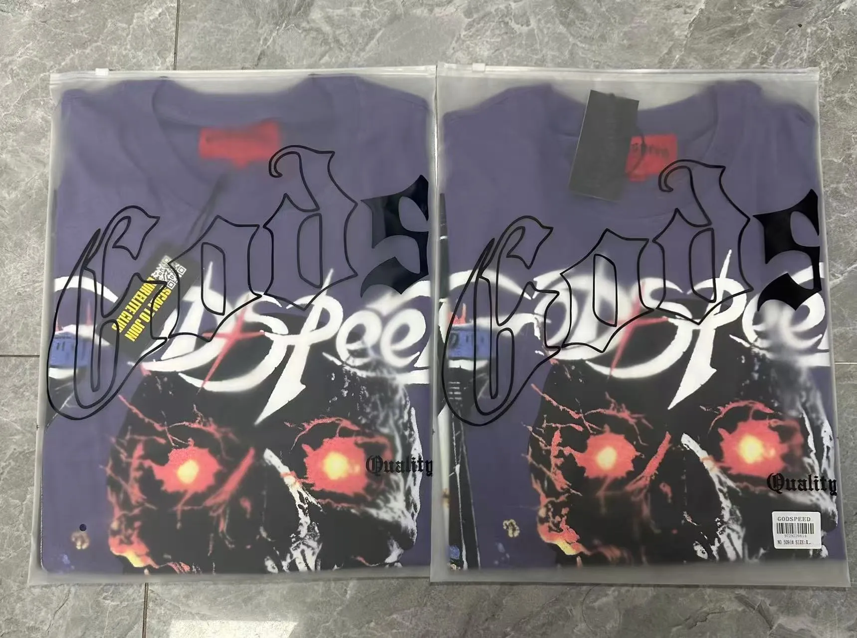 52💰5091#vine purple Godspeed cross-border American rock and roll street wash retro style short-sleeved T (craft printing) fabric (fabric) 32 combed double yarns 240 grams weight code number (size): S-M-L-XL color (colour): vine purple