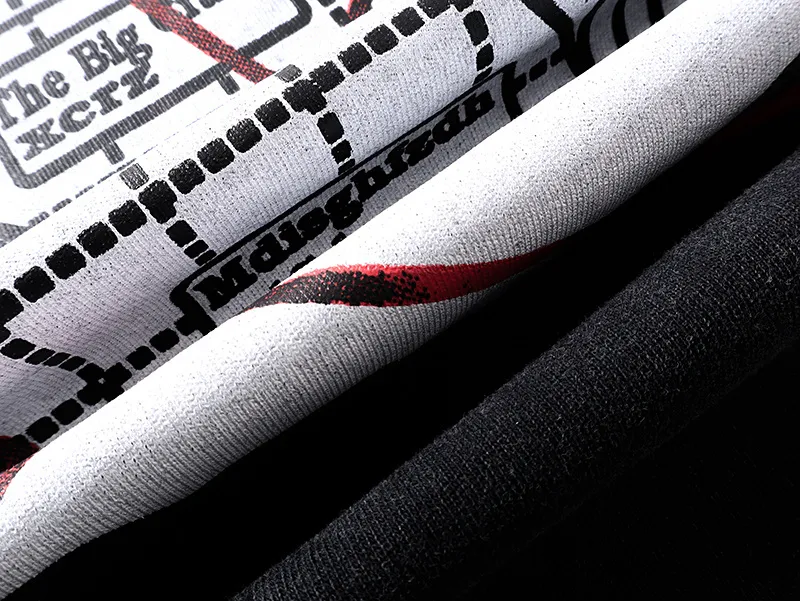 1175# P160 Washed Black Real Shot Godspeed Beauty Street Retro Washed and Distressed Pure Cotton Long T Fabric: 270g 32 Count Fine Cotton Double Yarn Pure Cotton Color: Washed Black Size: S M L XL