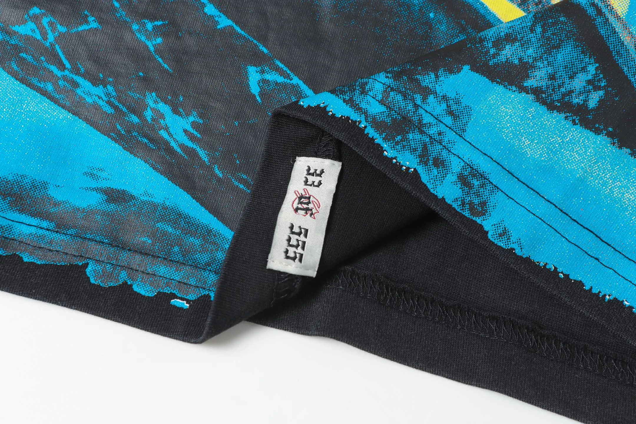 58💰6081#washed black ｜Godspeed cross-border American rock and roll street washed retro style short-sleeved T (craft print) fabric (fabric): 32 count combed double yarn 250g weight size (size): S-M-L-XL color (colour): washed black 👉 👉