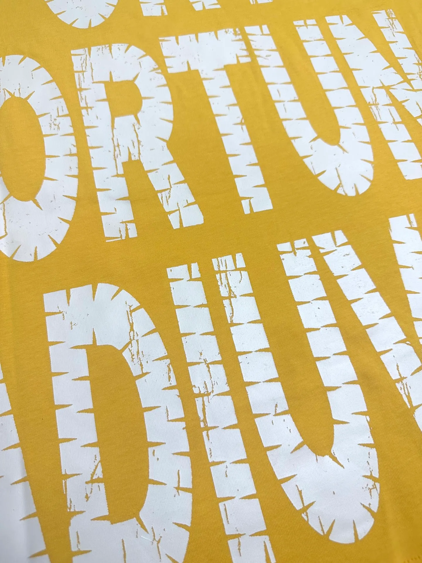 5129# golden yellow I P106 real stock (exclusive new style) Godspeed cross-border American rock and roll street washed retro style short-sleeved T (craft printing) fabric (fabric): 32 counts combed double yarn 240 grams weight code number (size): S-M-L-XL color (colour): golden yellow