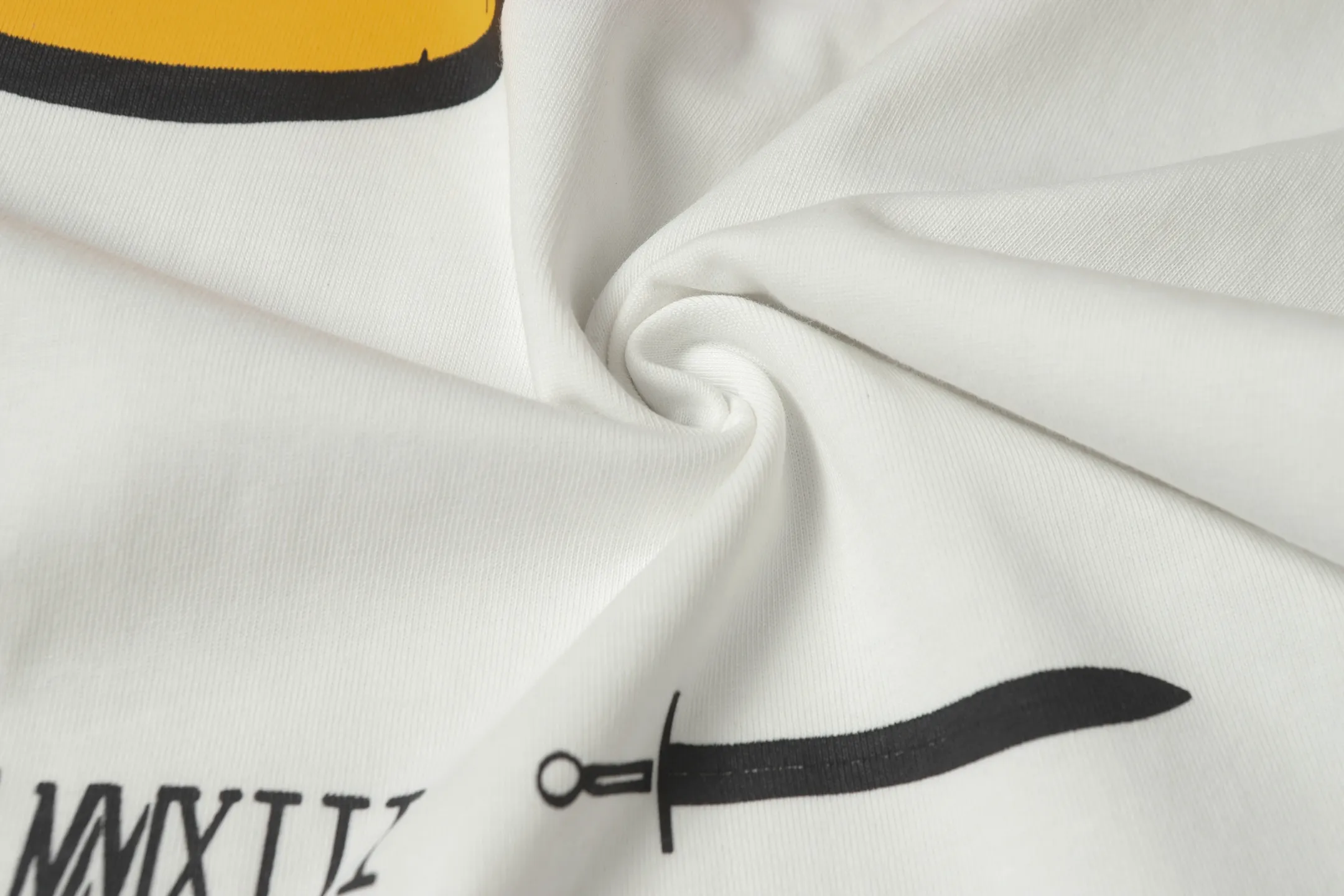 5010#apricot/white｜P104 Godspeed cross-border American rock and roll street washed retro style short-sleeved T (craft printing) fabric (fabric): 32-count combed double yarn 240 grams weight code number (size): S-M-L-XL color (colour): white, apricot,