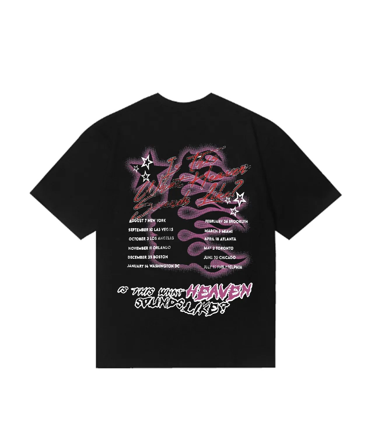 6837# P116 Hellstar American fashion high street pure cotton loose short-sleeved T-shirt Color: Black White Size: S M L XL