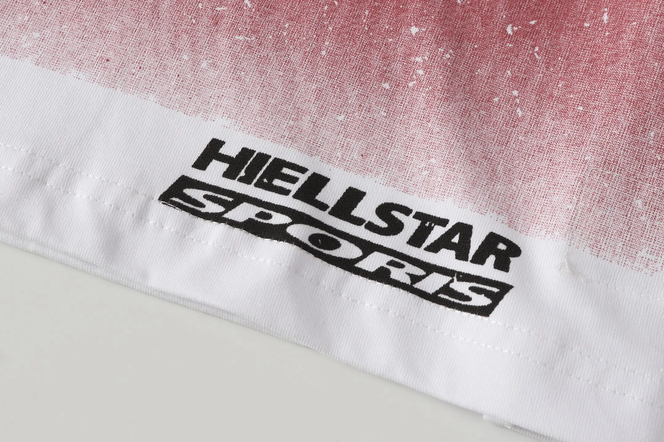 P108 Real-stock Hellstar Cross-border European and American style, street fashion brand pure cotton T-shirt Fabric (fabric): 32 pieces of 240g heavy combed double yarn pure cotton Size (size): S-M- L- X L Color (colour): white 👉
