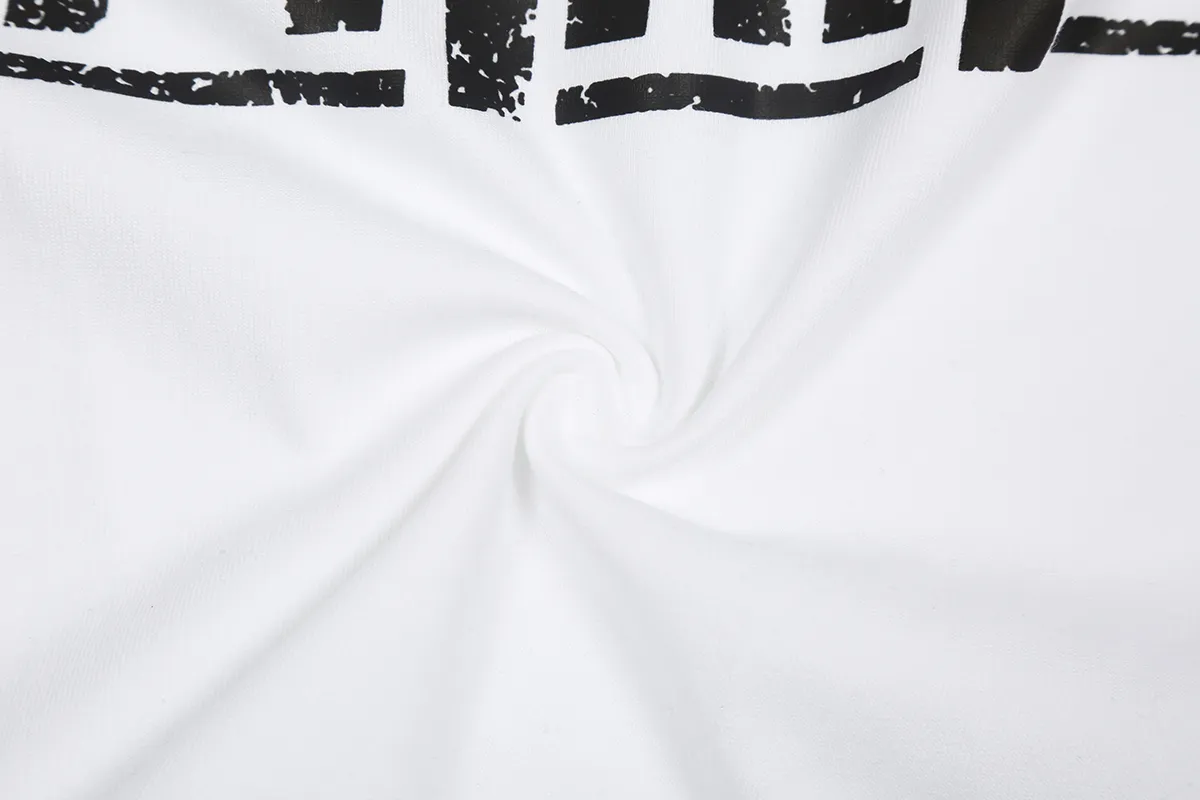 5519# P136 Hellstar Hellstar letter print lightning high street men and women hip-hop loose long-sleeved T-shirt Color: Black White Size: S M L XL
