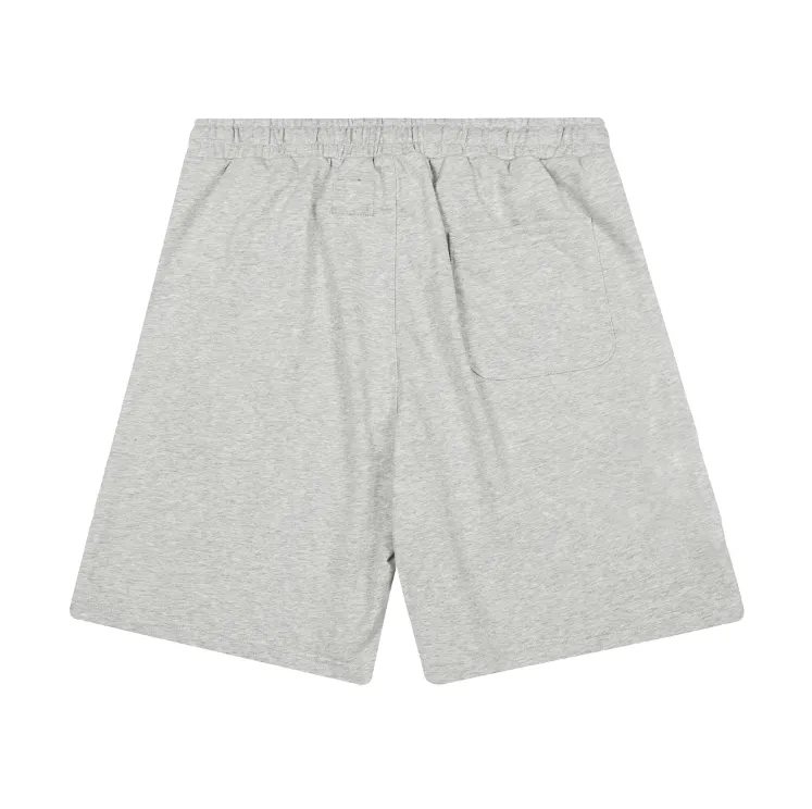 1122# P150 Hellstar pure cotton terry 350g printed casual shorts Color: black floral gray Size: S M L XL