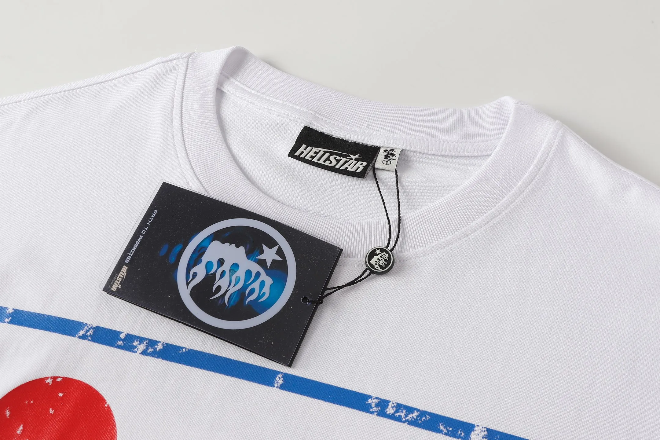 P108 Real-stock Hellstar Cross-border European and American style, street fashion brand pure cotton T-shirt Fabric (fabric): 32 pieces of 240g heavy combed double yarn pure cotton Size (size): S-M- L- X L Color (colour): white