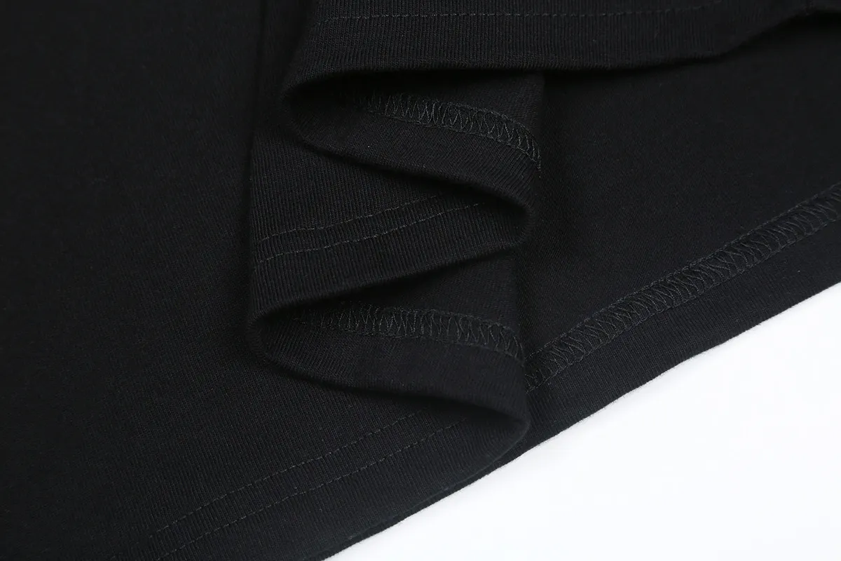 6667# P116 Hellstar American fashion high street pure cotton loose short-sleeved T-shirt Color: White Black Size: S M L XL