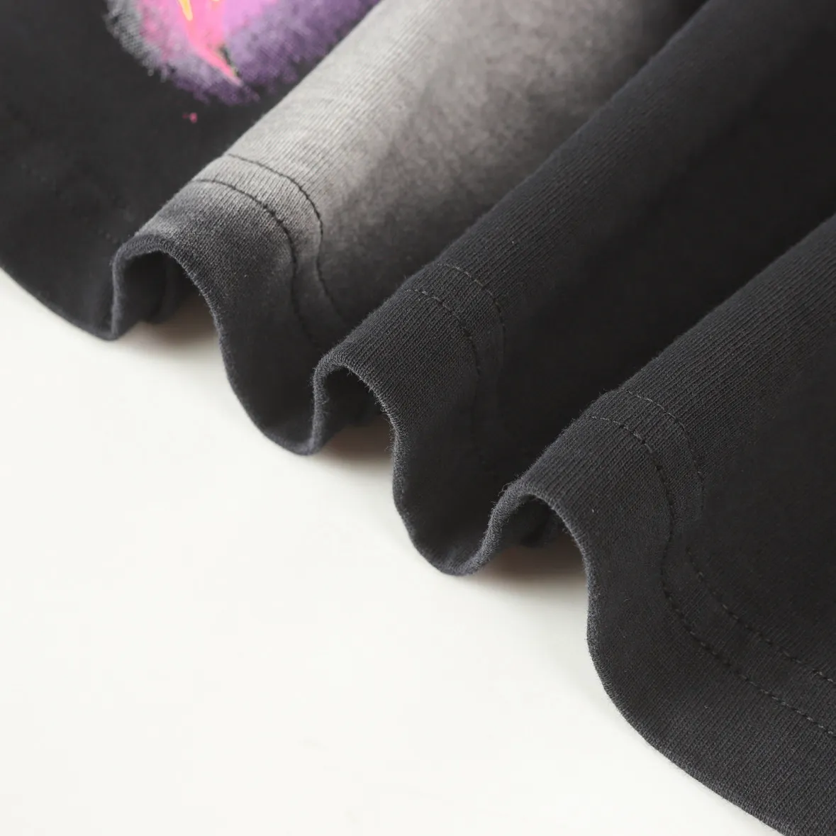 P124 Hellstar Hellstar Cross-border European and American style street fashion brand pure cotton T-shirt Fabric (fabric): 32 counts 250g washed combed double yarn pure cotton Size (size): S-M- L- X L Color (colour): Washed black (spray Ma Liu)