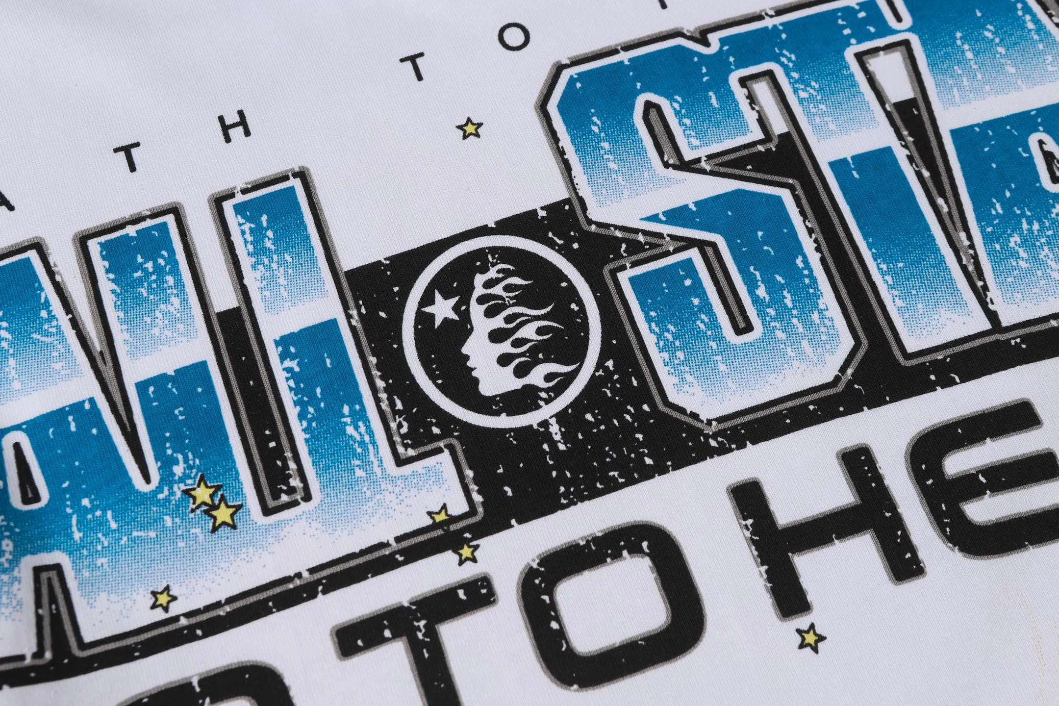 P108 Real-stock Hellstar Cross-border European and American style street brand pure cotton T-shirt Fabric (fabric): 32 counts of 240g heavy combed double yarn pure cotton Size (size): S-M- L- X L Color (colour): white
