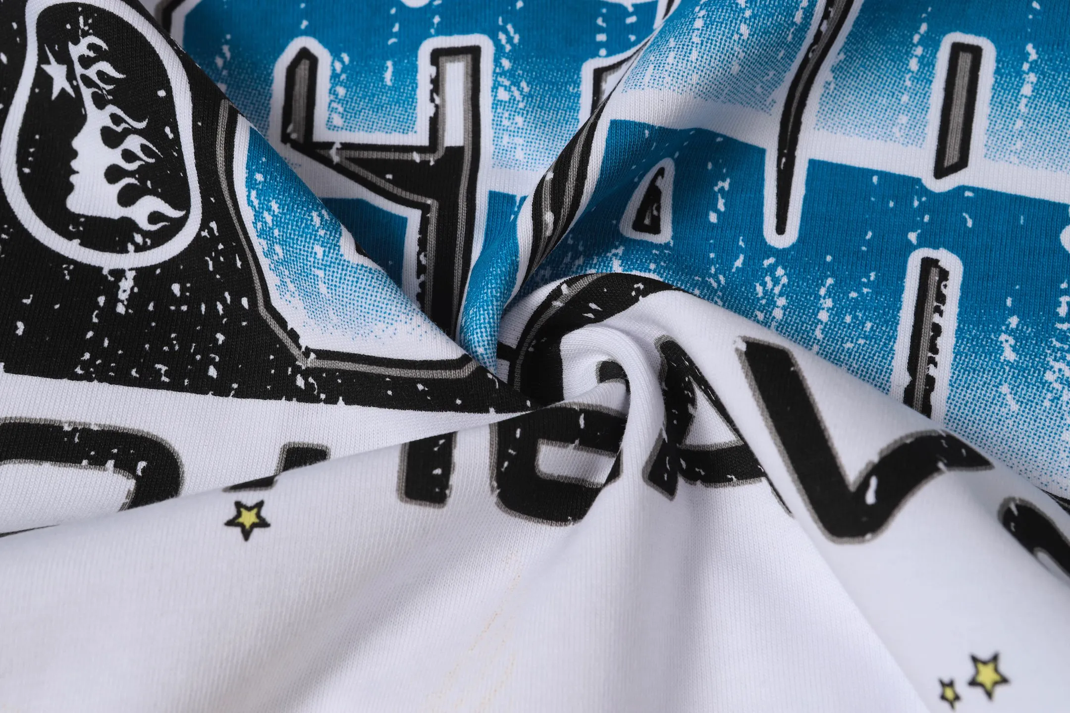 P108 Real-stock Hellstar Cross-border European and American style street brand pure cotton T-shirt Fabric (fabric): 32 counts of 240g heavy combed double yarn pure cotton Size (size): S-M- L- X L Color (colour): white