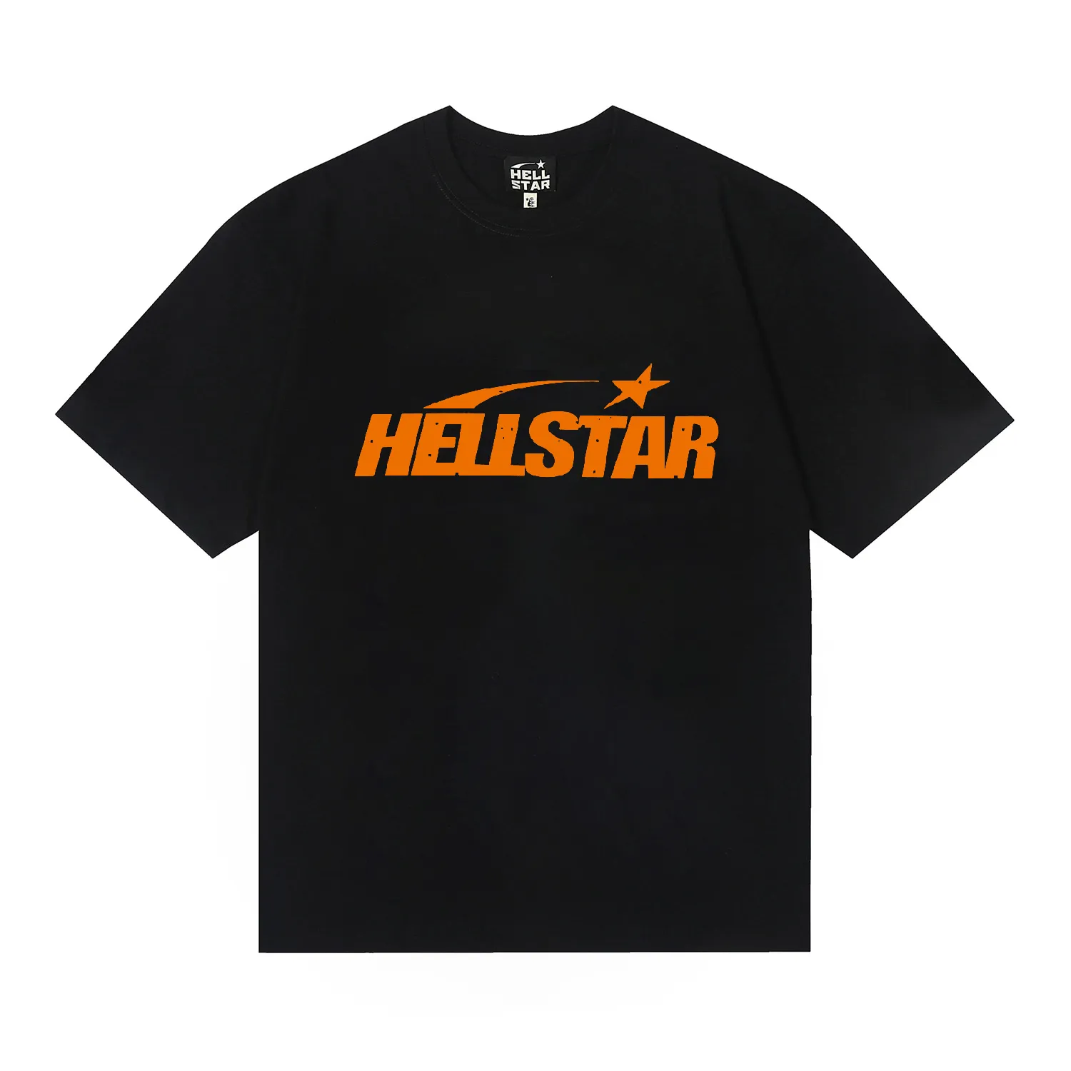 6702# P112 Hellstar American fashion high street pure cotton loose short-sleeved T-shirt Color: White Black Size: S M L XL