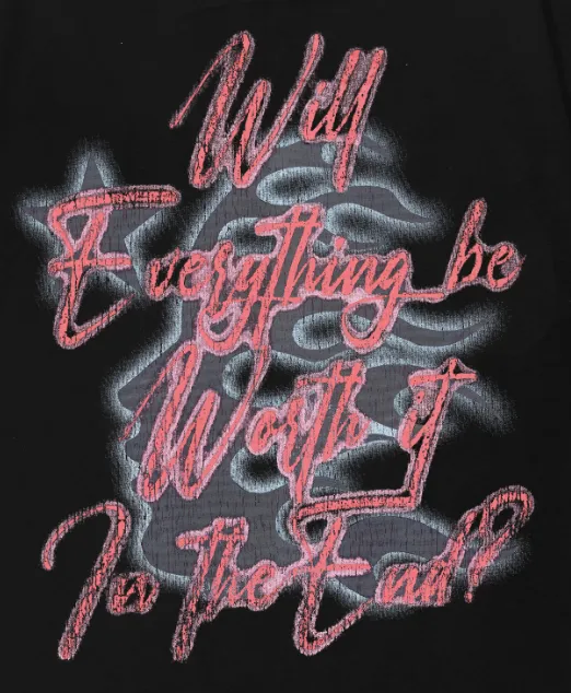 6730# P116 Hellstar American fashion high street pure cotton loose short-sleeved T-shirt Color: Black Size: S M L XL