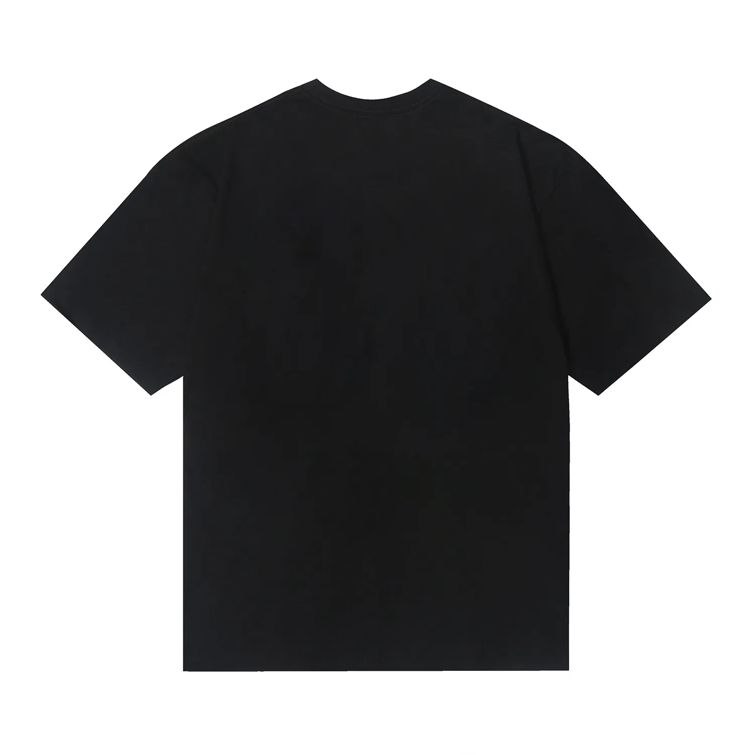 6712# P108 Hellstar American fashion high street pure cotton loose short-sleeved T-shirt Color: Black Size: S M L XL