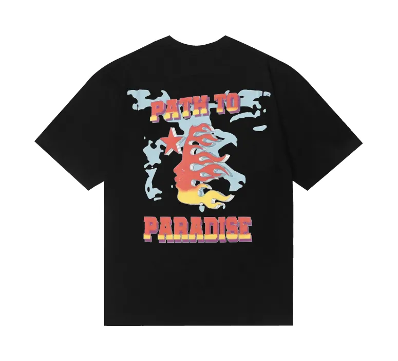6819# P116 Hellstar American fashion high street pure cotton loose short-sleeved T-shirt Color: Black White Size: S M L XL