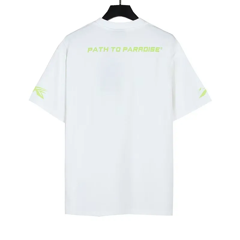 P108 Real-stock Hellstar Cross-border European and American style, street fashion brand pure cotton T-shirt Fabric (fabric): 32 pieces of 240g heavy combed double yarn pure cotton Size (size): S-M- L- X L Color (colour): white-red white-green 👉
