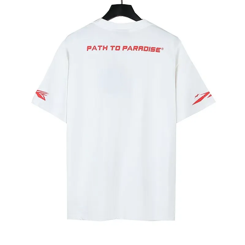 P108 Real-stock Hellstar Cross-border European and American style, street fashion brand pure cotton T-shirt Fabric (fabric): 32 pieces of 240g heavy combed double yarn pure cotton Size (size): S-M- L- X L Color (colour): white-red white-green 👉
