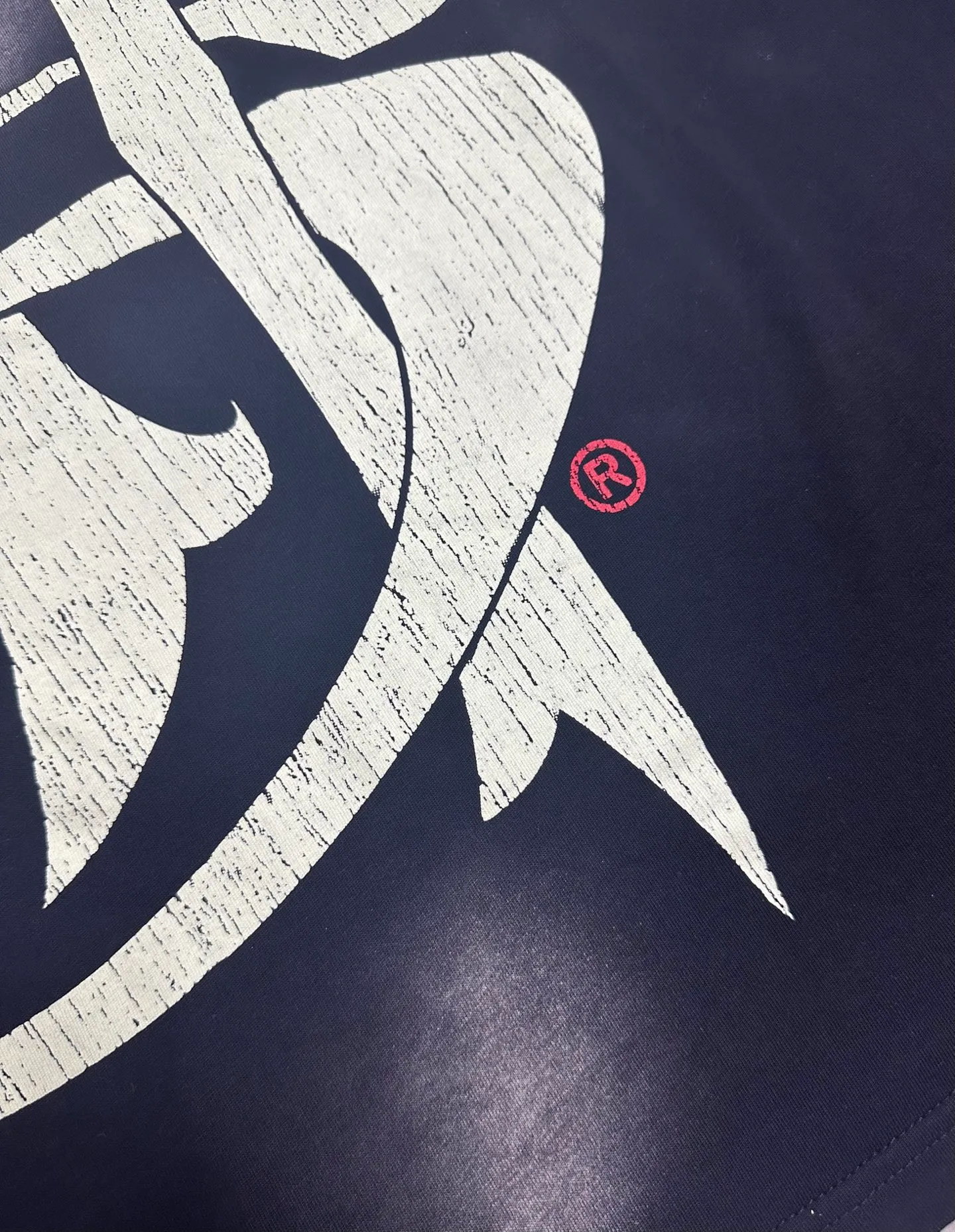 P124 835# Washed Black Hellstar Cross-border European and American style street brand pure cotton T-shirt Fabric (fabric): 32 counts of 250g washed and combed double yarn pure cotton Size (size): S-M- L- X L Color (colour): Washed black (spray Ma Liu)