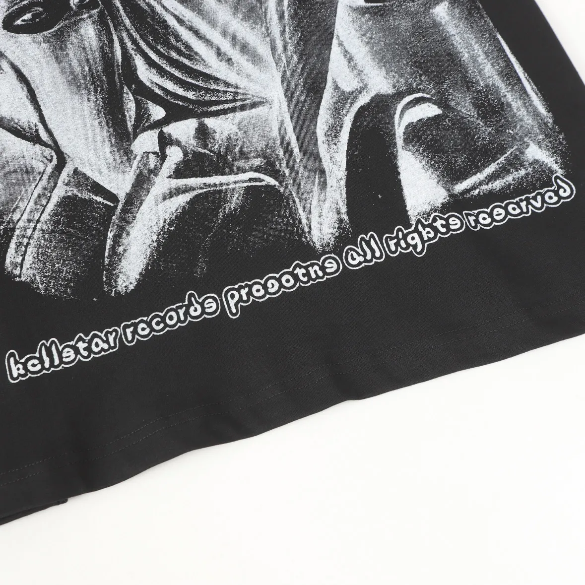 P108 Real-stock Hellstar Cross-border European and American style, street fashion brand pure cotton T-shirt Fabric (fabric): 32 pieces of 240g heavy combed double yarn pure cotton Size (size): S-M- L- X L Color (colour): black