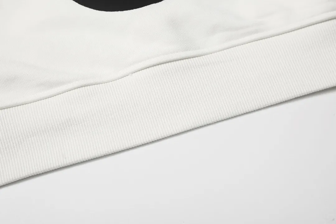 8805# P160 Hellstar high quality Hellstar American trendy printed cotton terry crew neck sweatshirt Color: White Size: S M L XL