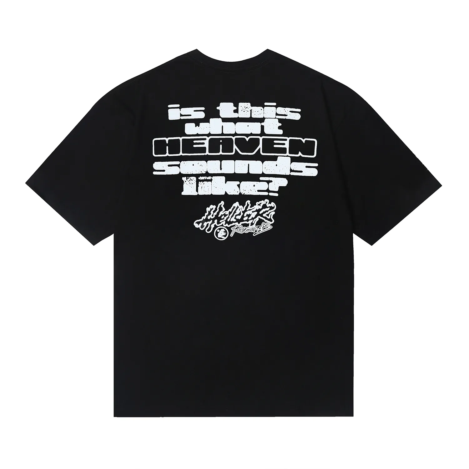 6687# P116 Hellstar American fashion high street pure cotton loose short-sleeved T-shirt Color: Black Gray White Size: S M L XL